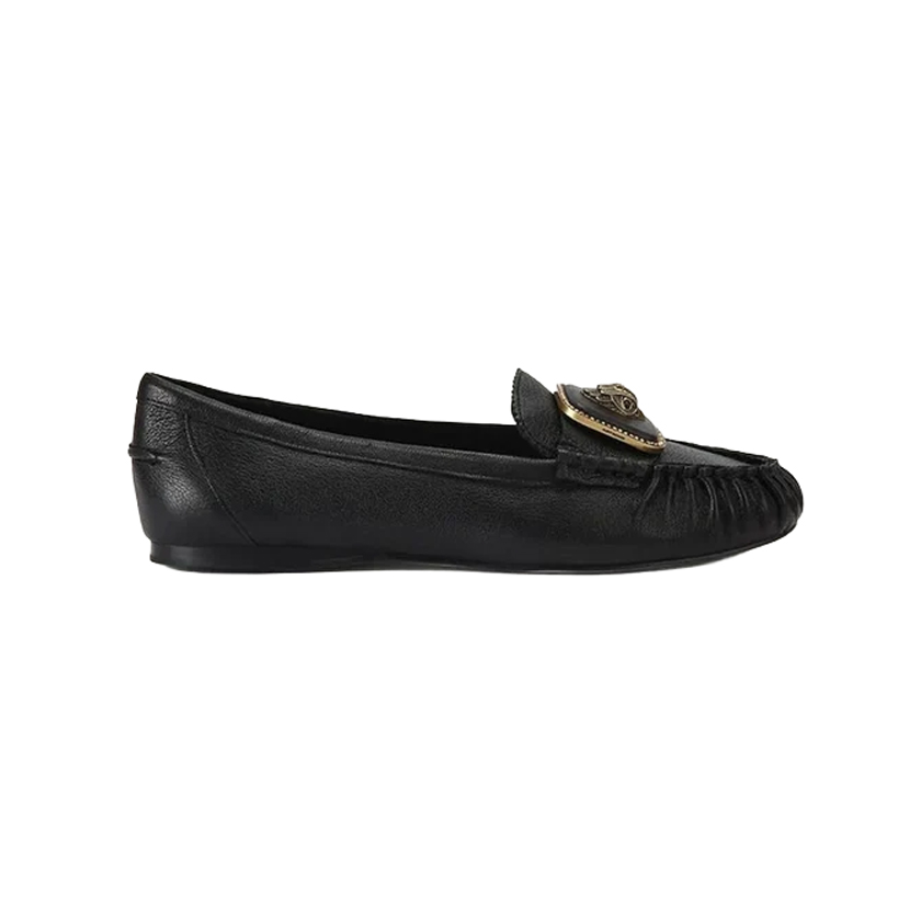 Black Pimplico moccasins, KURT GEIGER